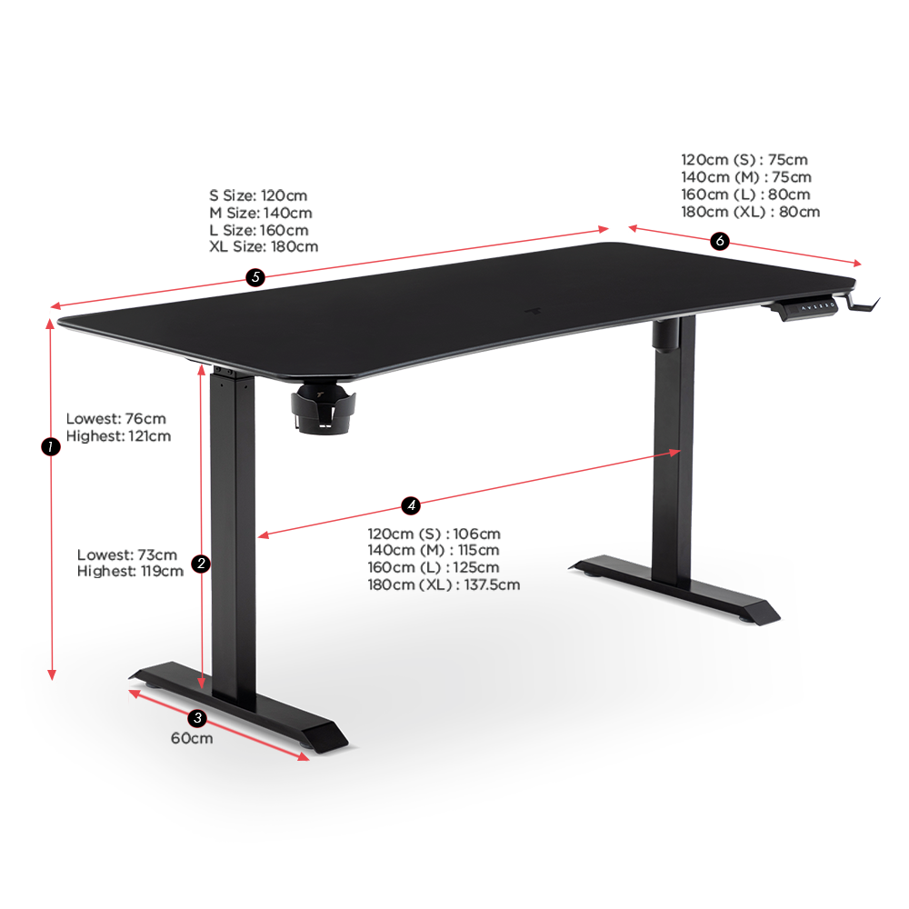 TTRacing Titus Smart Desk