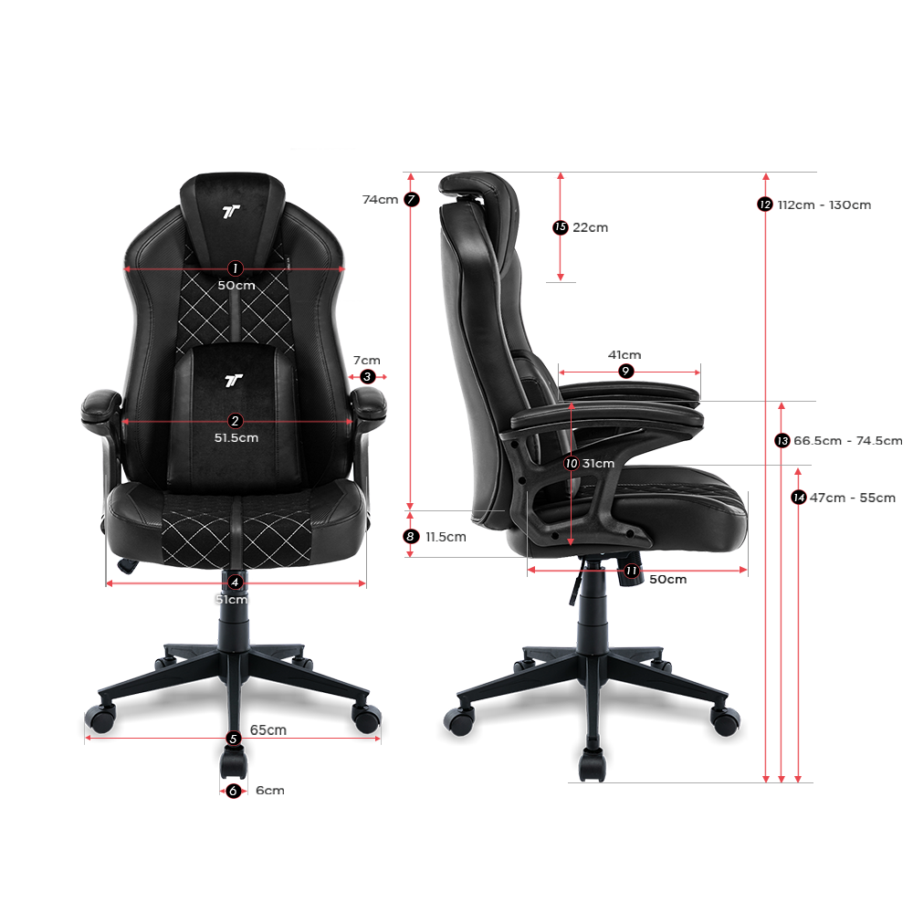 TTRacing Duo V4 Pro Air Threads Fabric Gaming Chair