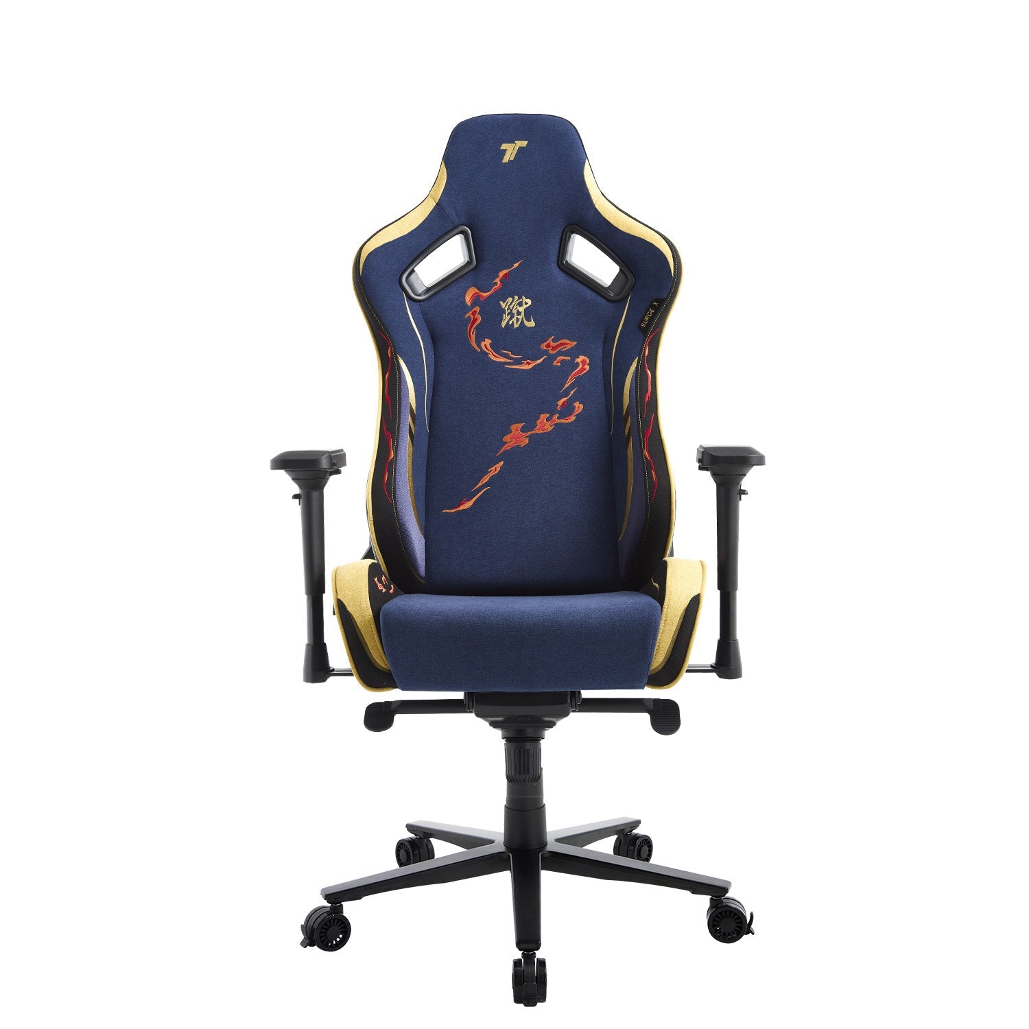 360ยฐ view of TTRacing Surge X Air Threads Fabric Gaming Chair - Sanji Edition - angle 1
