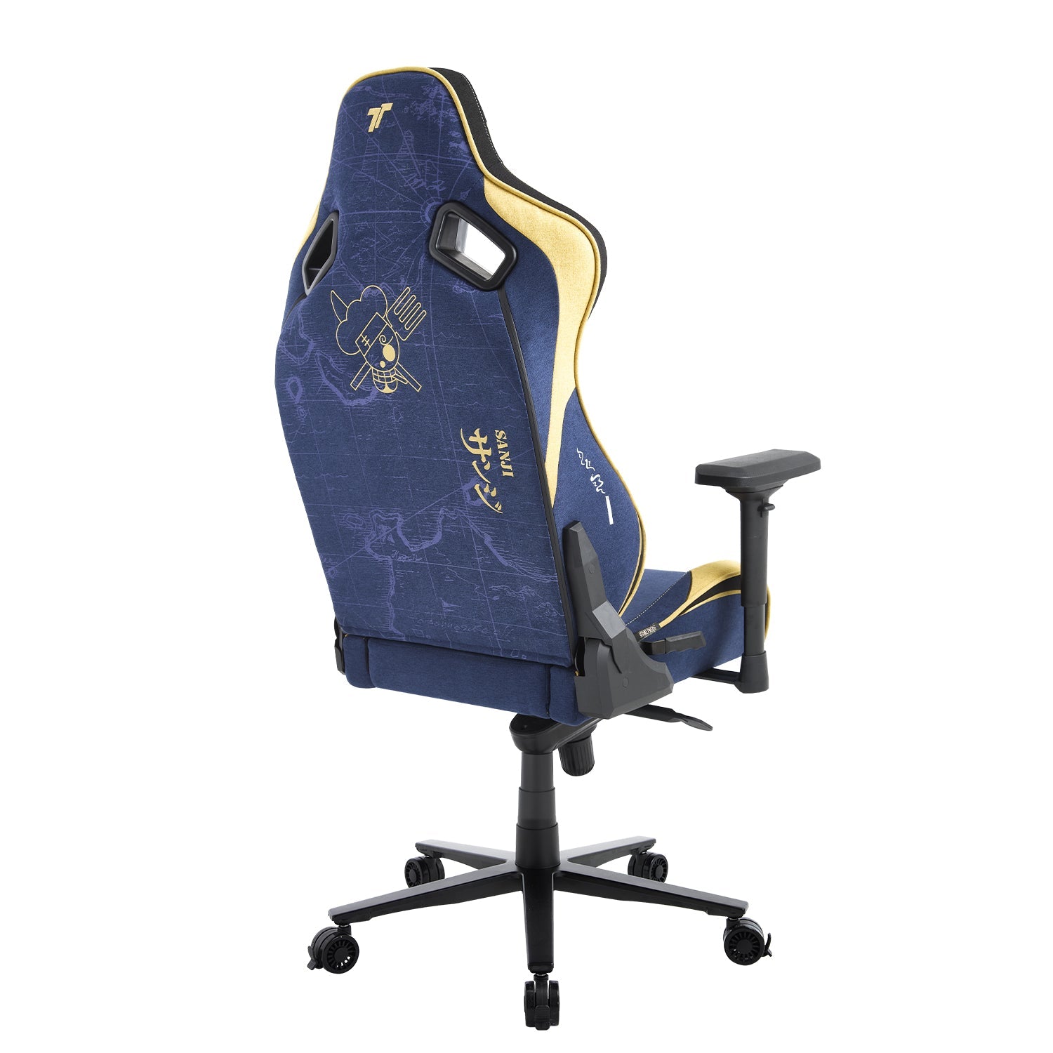 360ยฐ view of TTRacing Surge X Air Threads Fabric Gaming Chair - Sanji Edition - angle 4