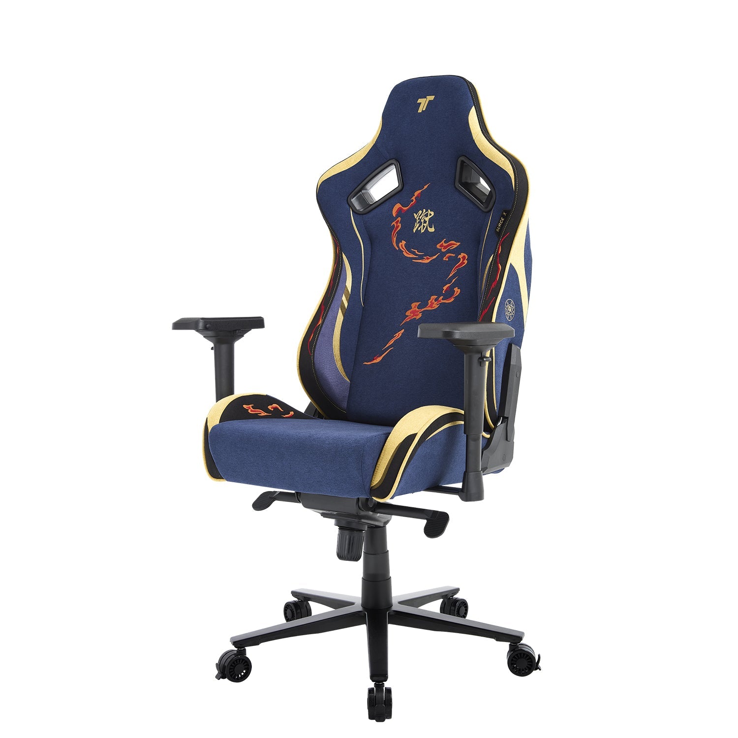 360ยฐ view of TTRacing Surge X Air Threads Fabric Gaming Chair - Sanji Edition - angle 8