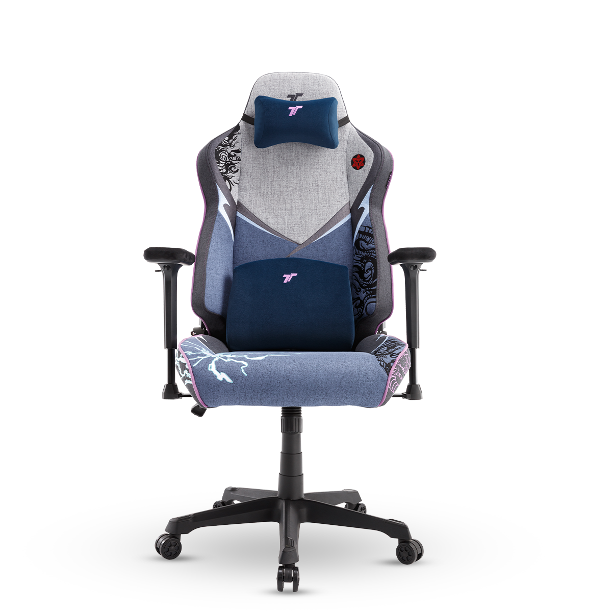 360° view of TTRacing Swift X Pro Air Threads Fabric Gaming Chair - Sasuke Edition - angle 1