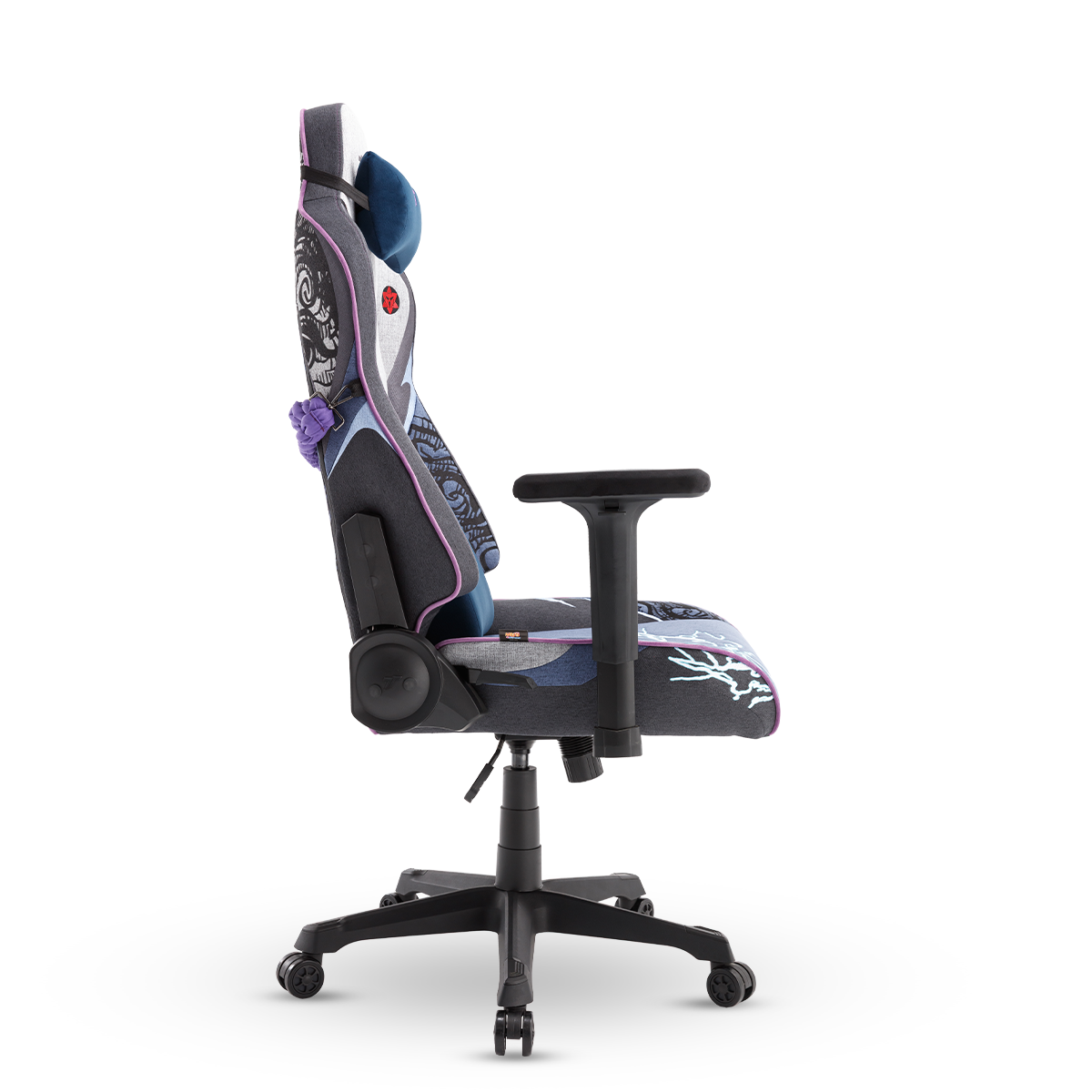 360° view of TTRacing Swift X Pro Air Threads Fabric Gaming Chair - Sasuke Edition - angle 4