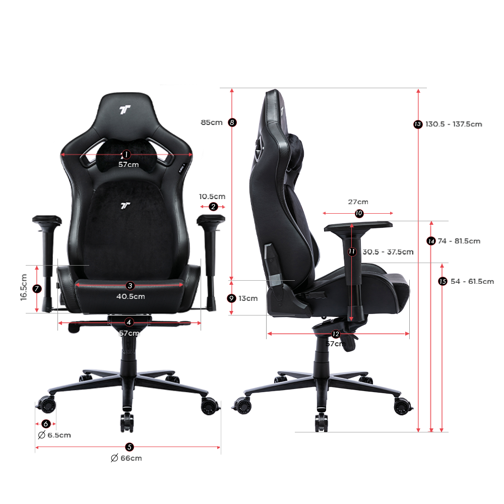 TTRacing Surge X Air Threads Fabric Gaming Chair
