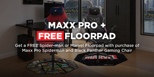 MAXX PRO Spider-Man / Black Panther Gaming Chair + Floorpad