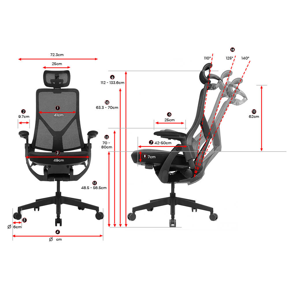 TT AEROFLEX Ergochair