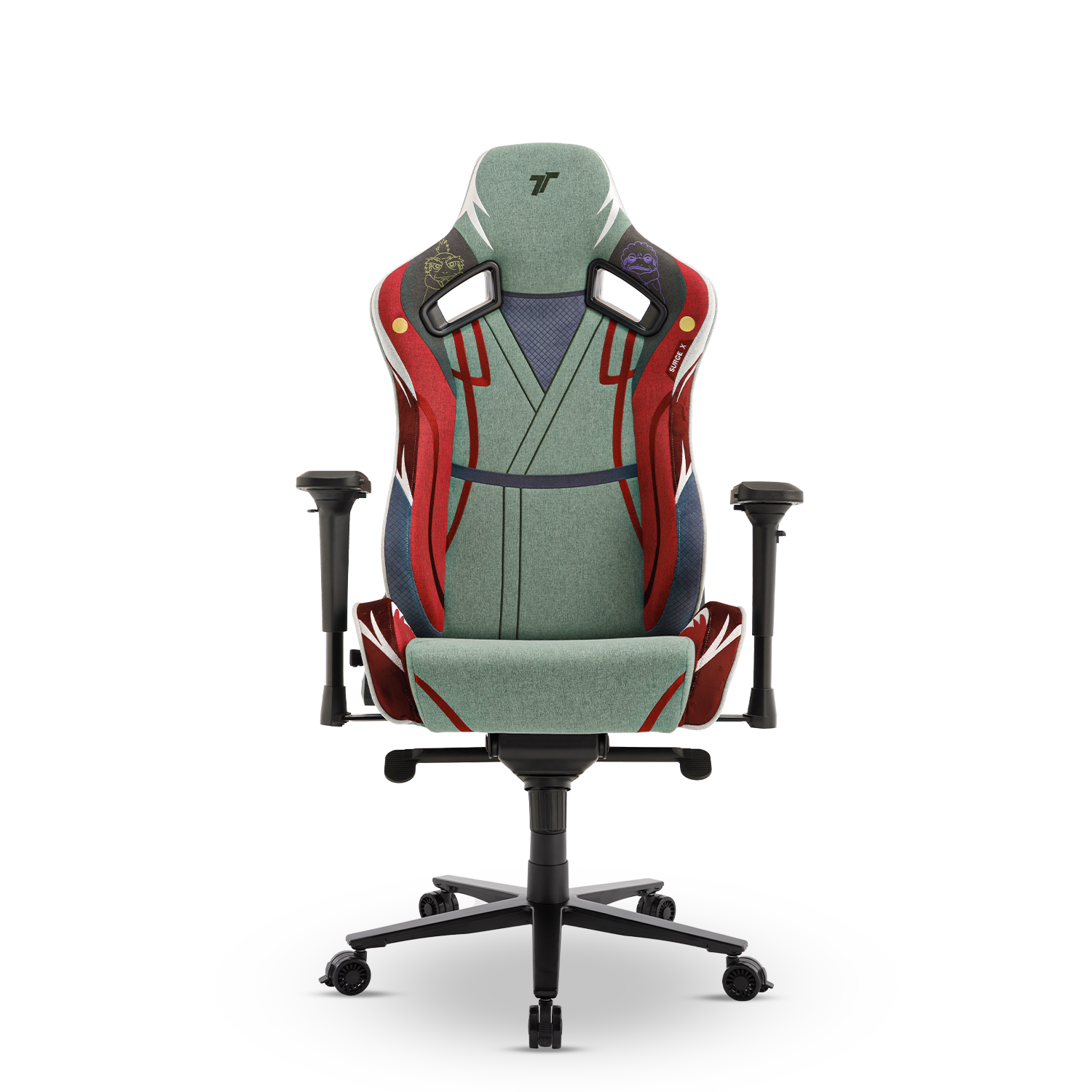 360° view of TTRacing Surge X Air Threads Fabric Gaming Chair - Jiraiya Edition - angle 10