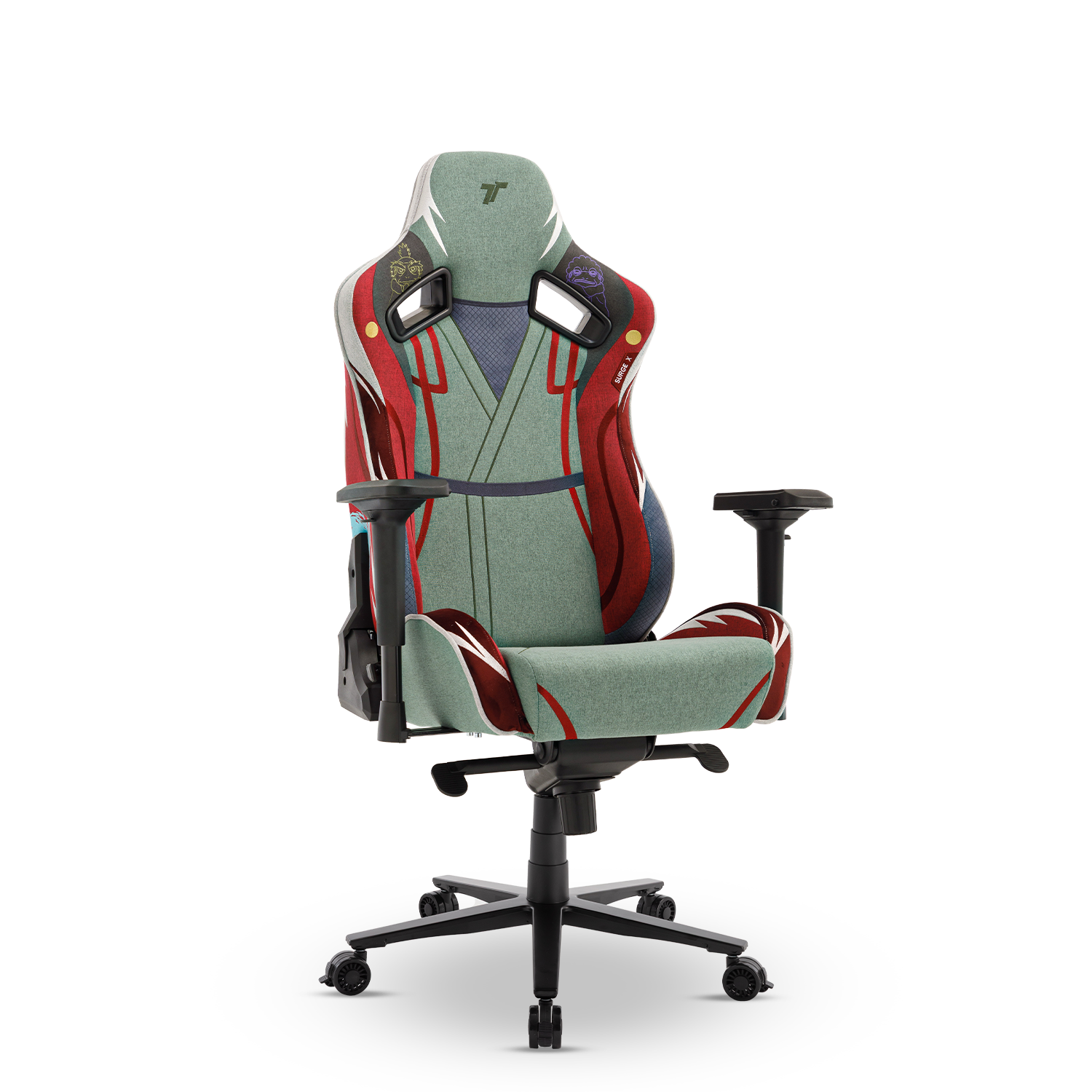 360° view of TTRacing Surge X Air Threads Fabric Gaming Chair - Jiraiya Edition - angle 11