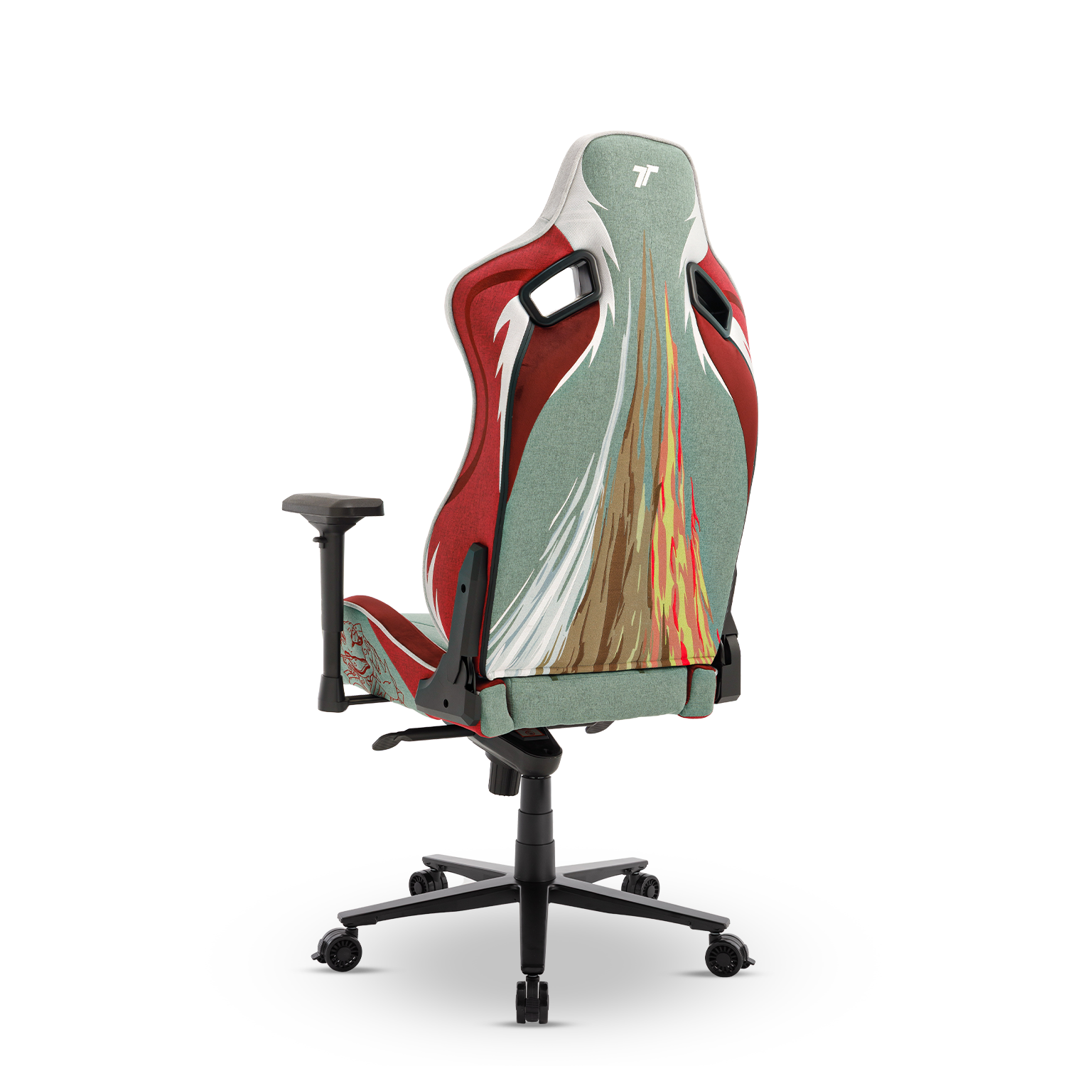 360° view of TTRacing Surge X Air Threads Fabric Gaming Chair - Jiraiya Edition - angle 16