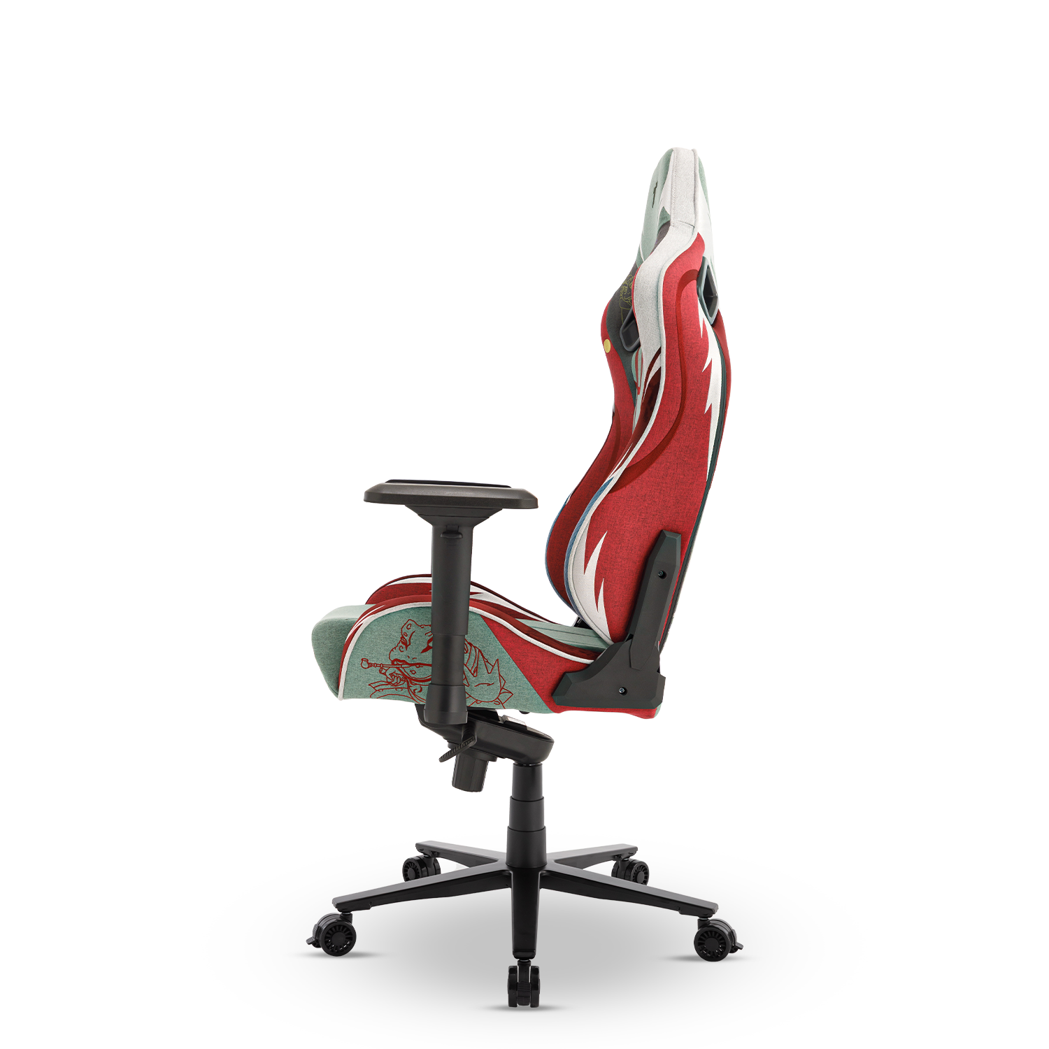 360° view of TTRacing Surge X Air Threads Fabric Gaming Chair - Jiraiya Edition - angle 17