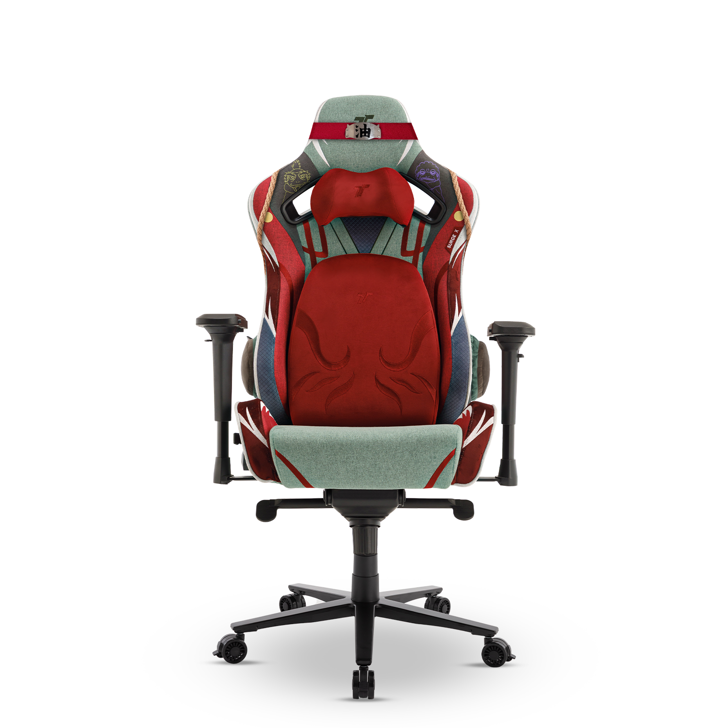 360° view of TTRacing Surge X Air Threads Fabric Gaming Chair - Jiraiya Edition - angle 1