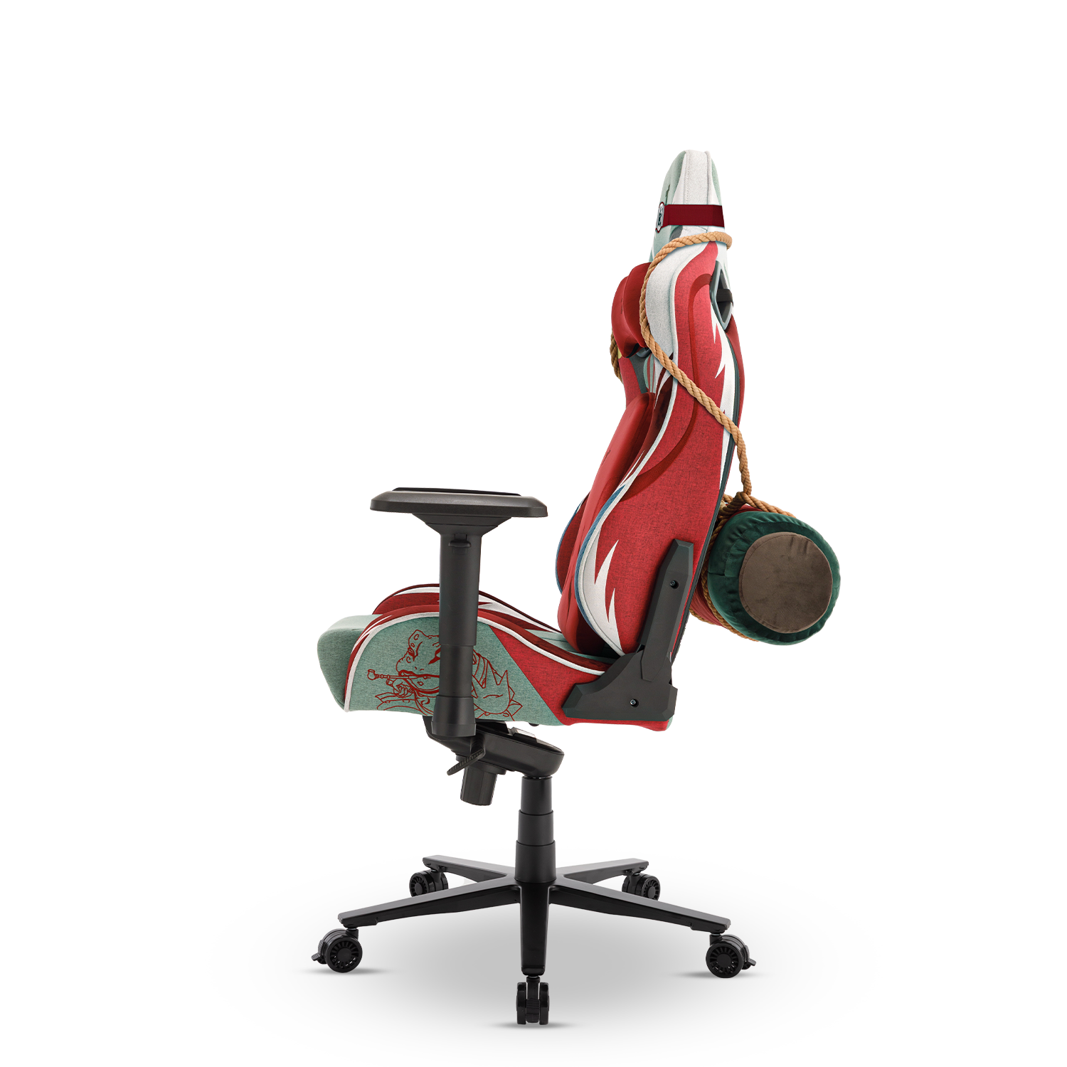 360° view of TTRacing Surge X Air Threads Fabric Gaming Chair - Jiraiya Edition - angle 8