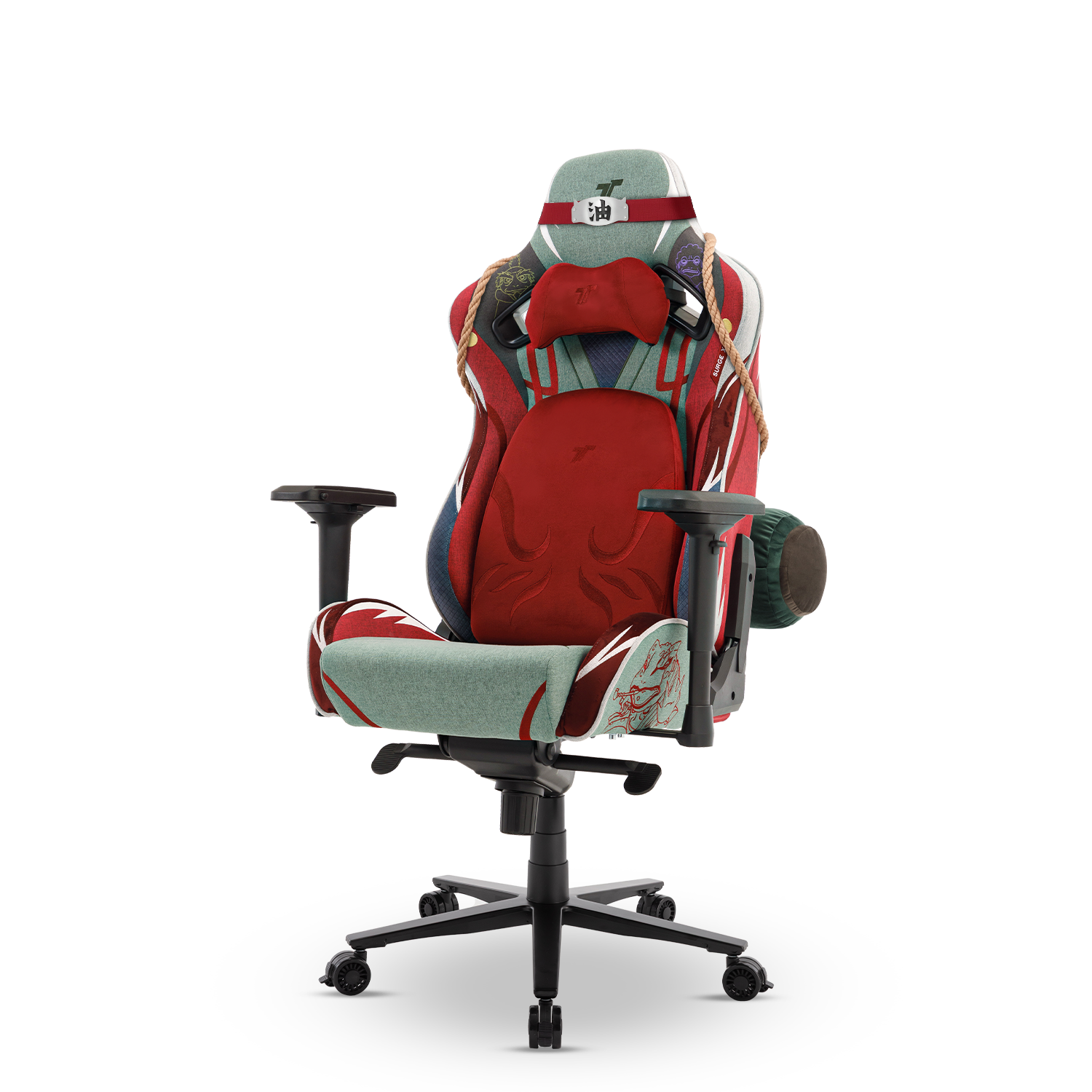 360° view of TTRacing Surge X Air Threads Fabric Gaming Chair - Jiraiya Edition - angle 9
