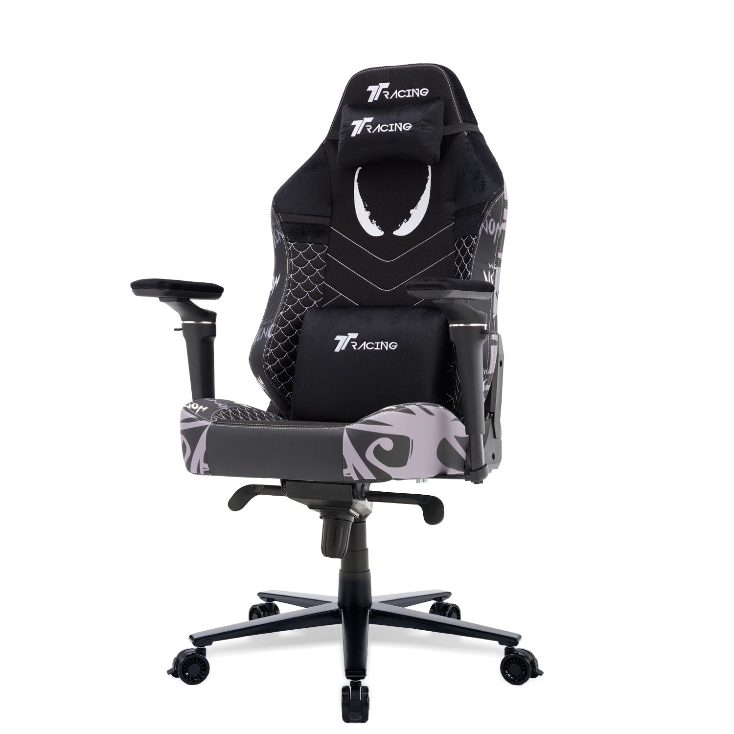 360° view of TTRacing Maxx Air Threads Fabric Gaming Chair - Venom Edition - angle 8