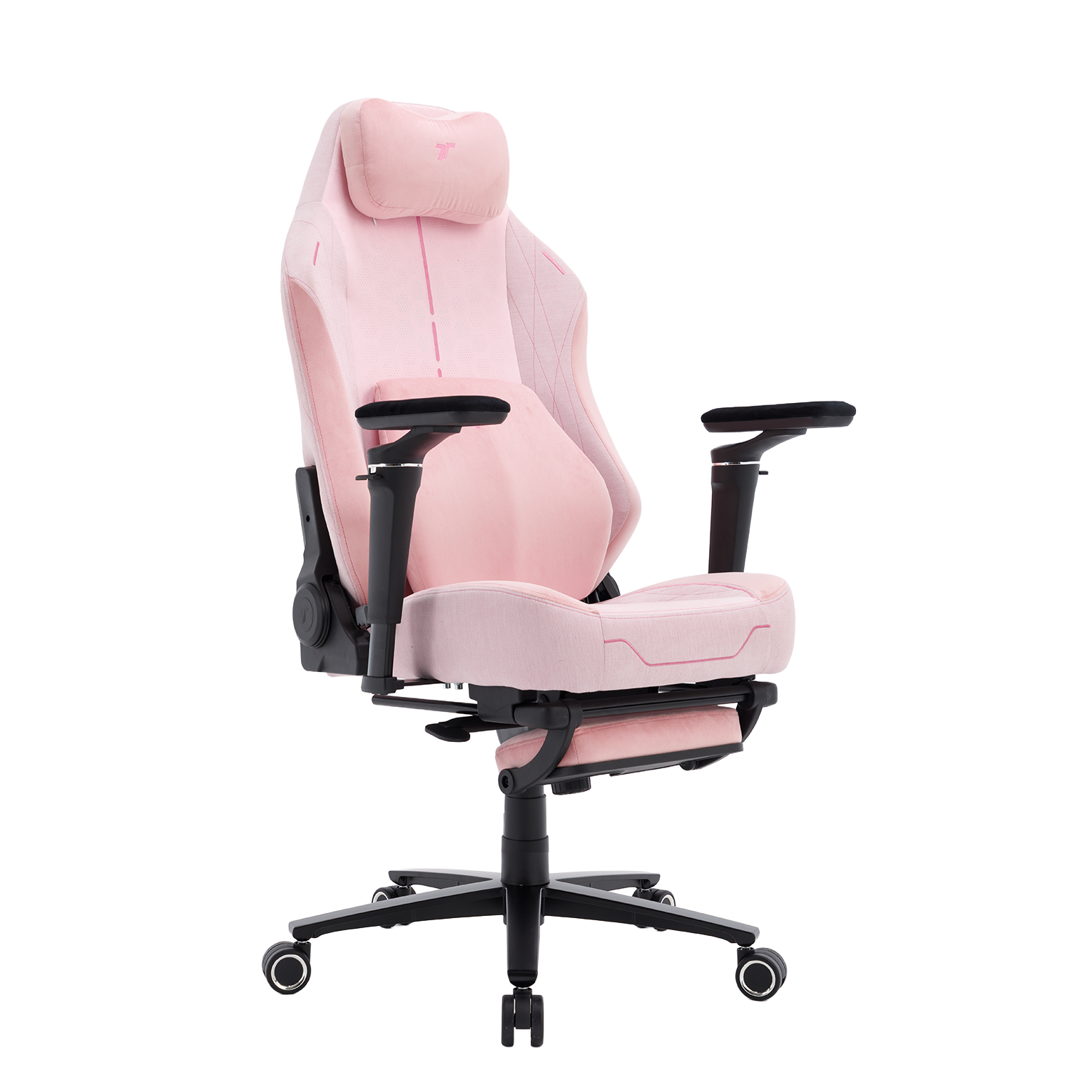360° view of TTRacing Maxx Pro Air Threads Fabric Gaming Chair - angle 3