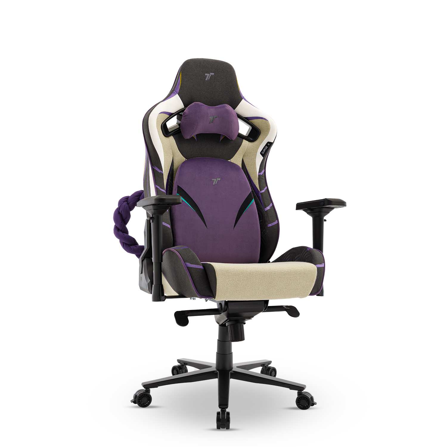 360° view of TTRacing Surge X Air Threads Fabric Gaming Chair - Orochimaru Edition - angle 2