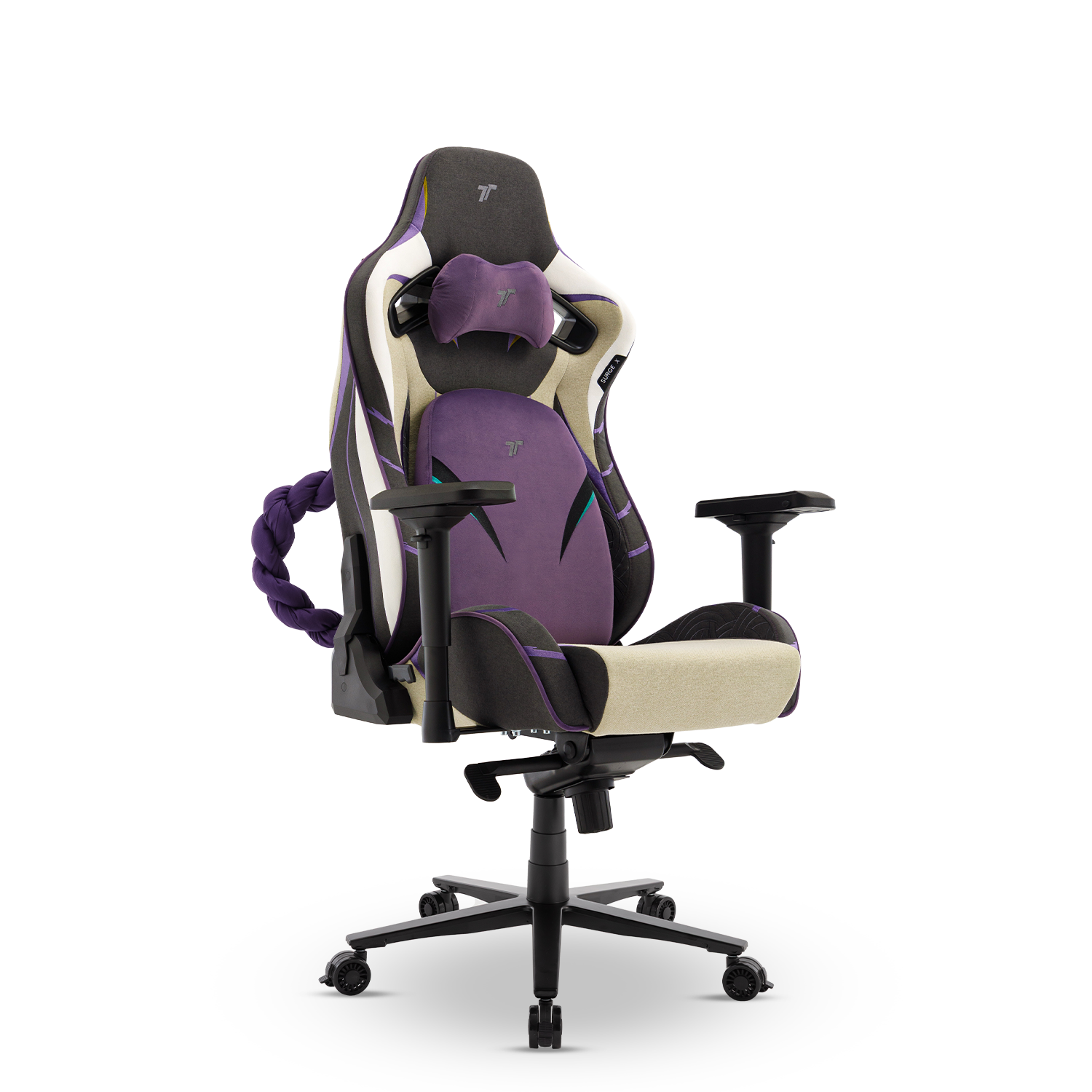 360° view of TTRacing Surge X Air Threads Fabric Gaming Chair - Orochimaru Edition - angle 3
