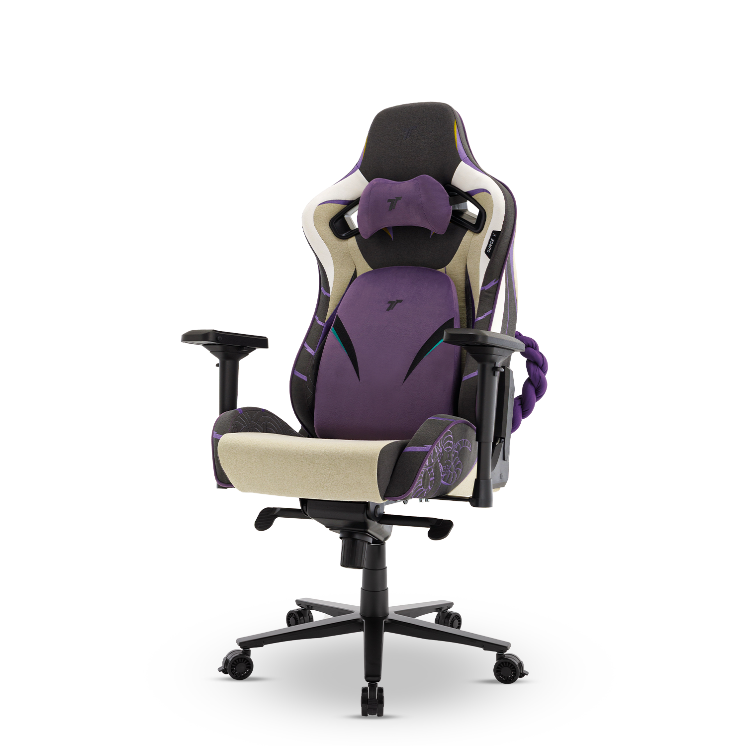 360° view of TTRacing Surge X Air Threads Fabric Gaming Chair - Orochimaru Edition - angle 9