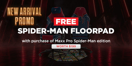 MAXX PRO Spider-Man Gaming Chair + Floorpad