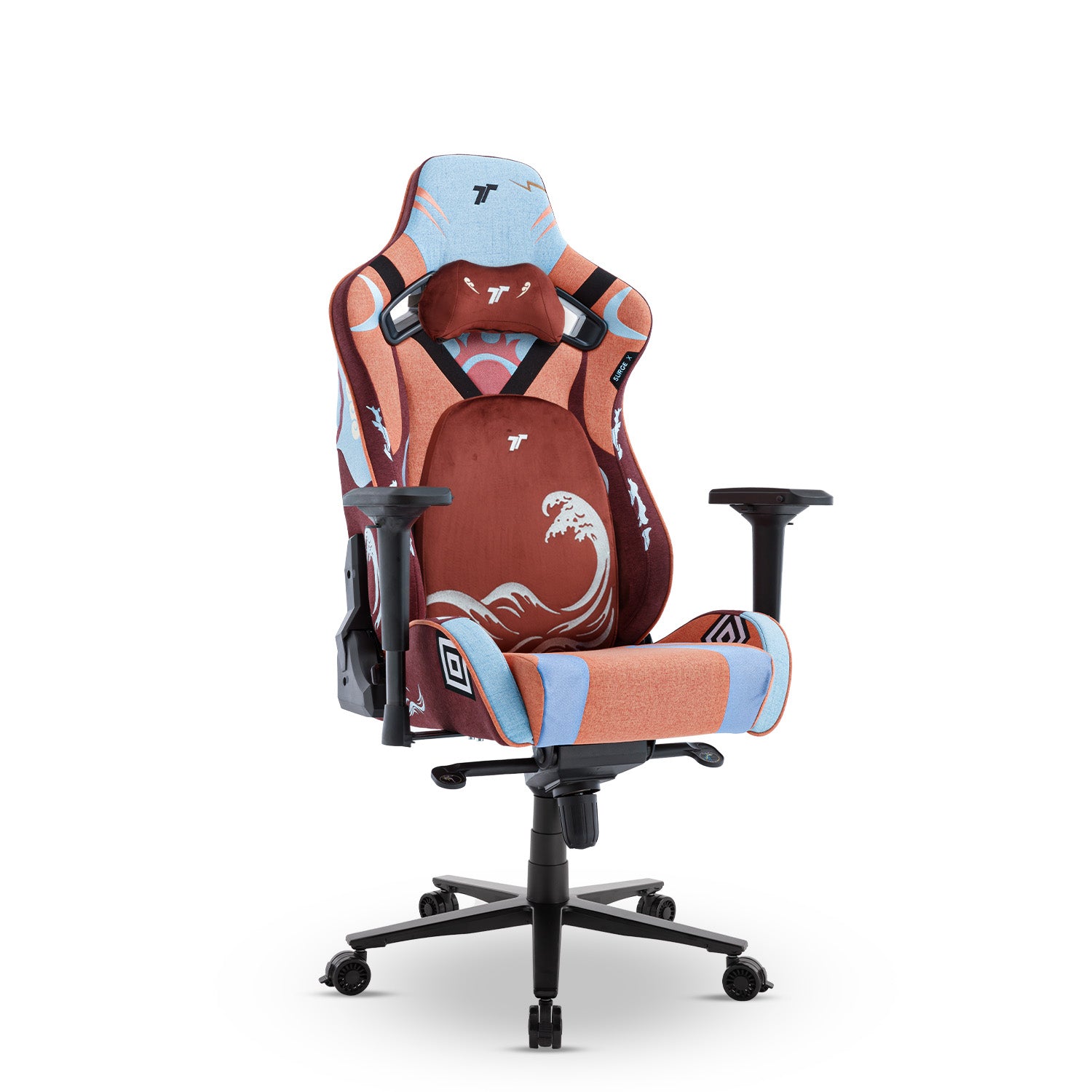 360° view of TTRacing Surge X Air Threads Fabric Gaming Chair - Jinbe Edition - angle 2