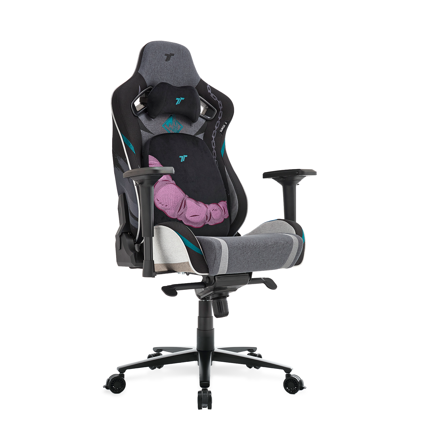 360° view of TTRacing Surge X Air Threads Fabric Gaming Chair - Toji Edition - angle 3