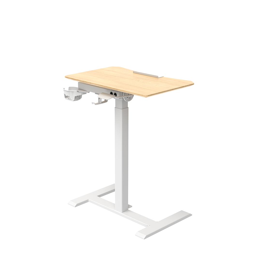360° view of TTRacing TACTO Portable Standing Desk - Oak - angle 4