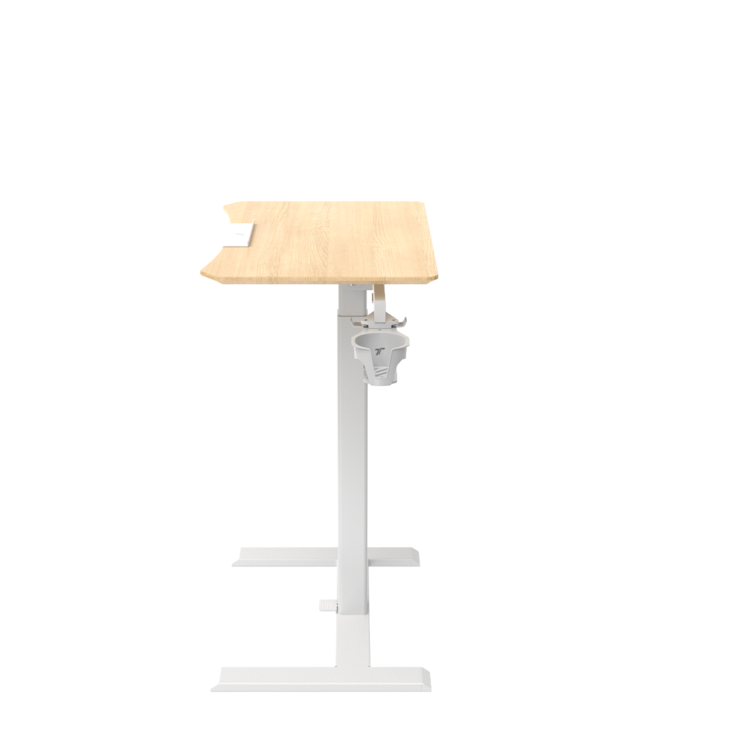 360° view of TTRacing TACTO Portable Standing Desk - Oak - angle 7