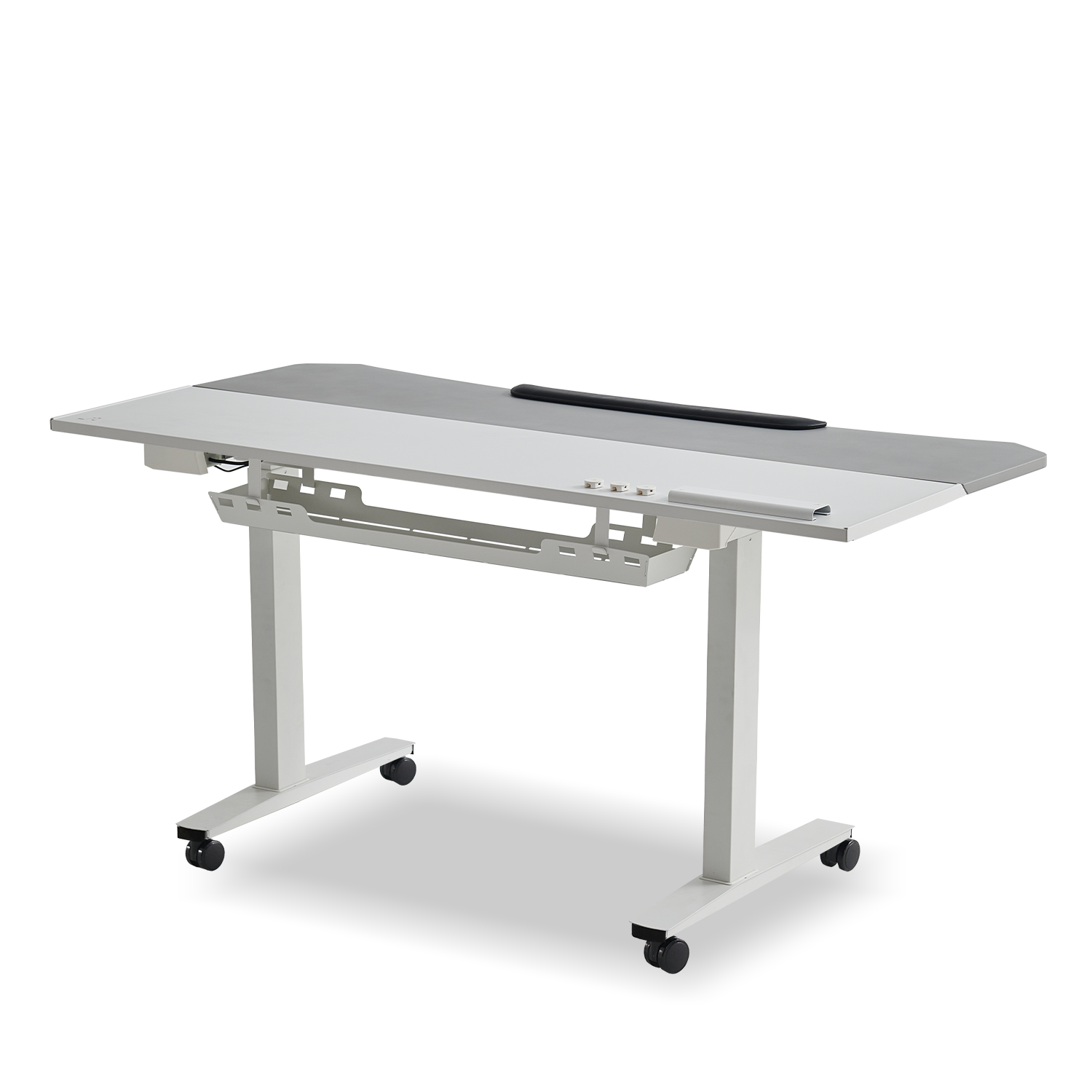 360° view of TTRacing TILVO Active Tech Desk - Howlite - angle 4