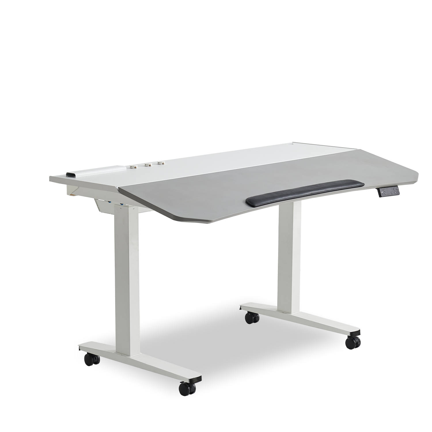 360° view of TTRacing TILVO Active Tech Desk - Howlite - angle 15