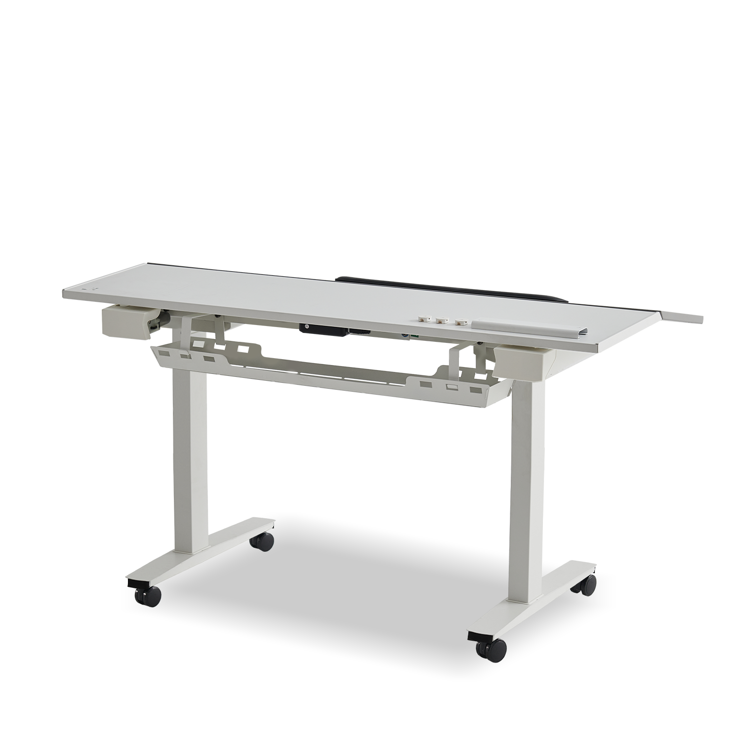 360° view of TTRacing TILVO Active Tech Desk - Howlite - angle 17
