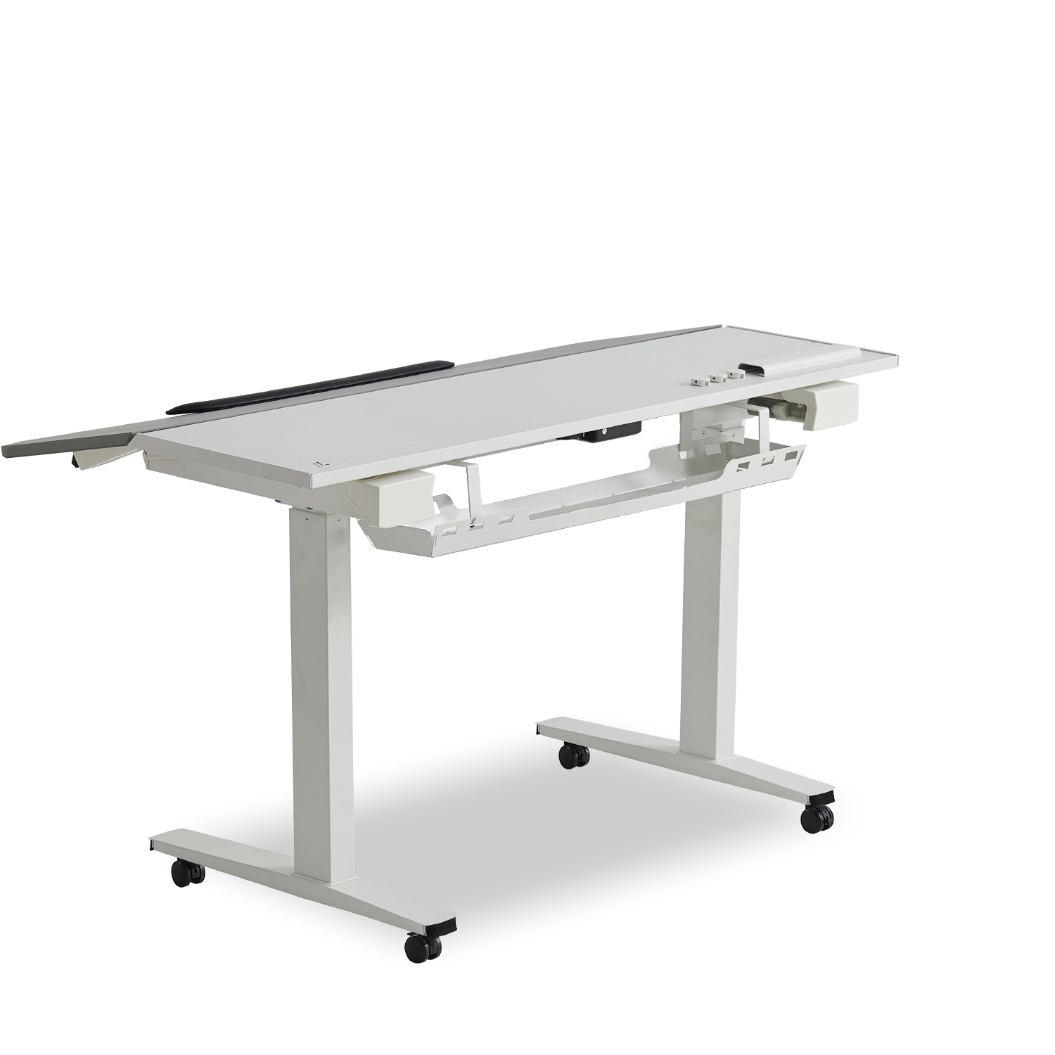 360° view of TTRacing TILVO Active Tech Desk - Howlite - angle 19