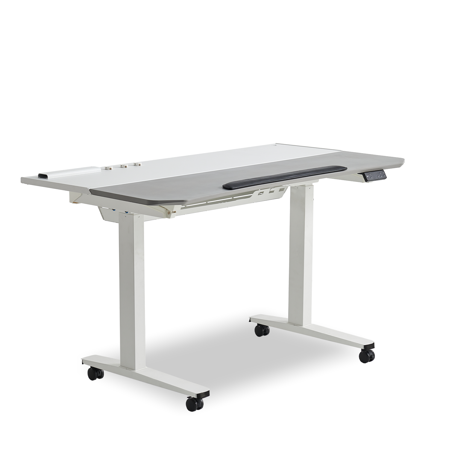 360° view of TTRacing TILVO Active Tech Desk - Howlite - angle 2
