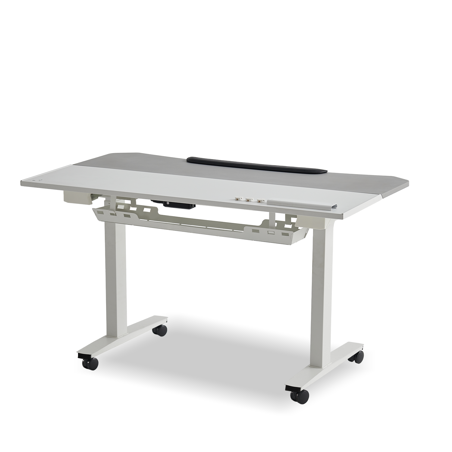 360° view of TTRacing TILVO Active Tech Desk - Howlite - angle 4