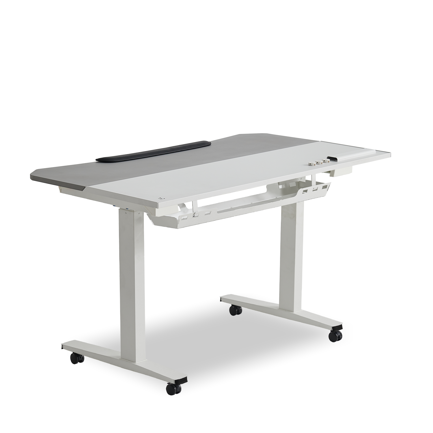 360° view of TTRacing TILVO Active Tech Desk - Howlite - angle 6