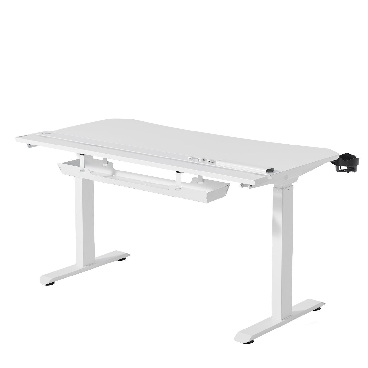 360° view of TTRacing TIVON Smart Standing Desk - Howlite - angle 4