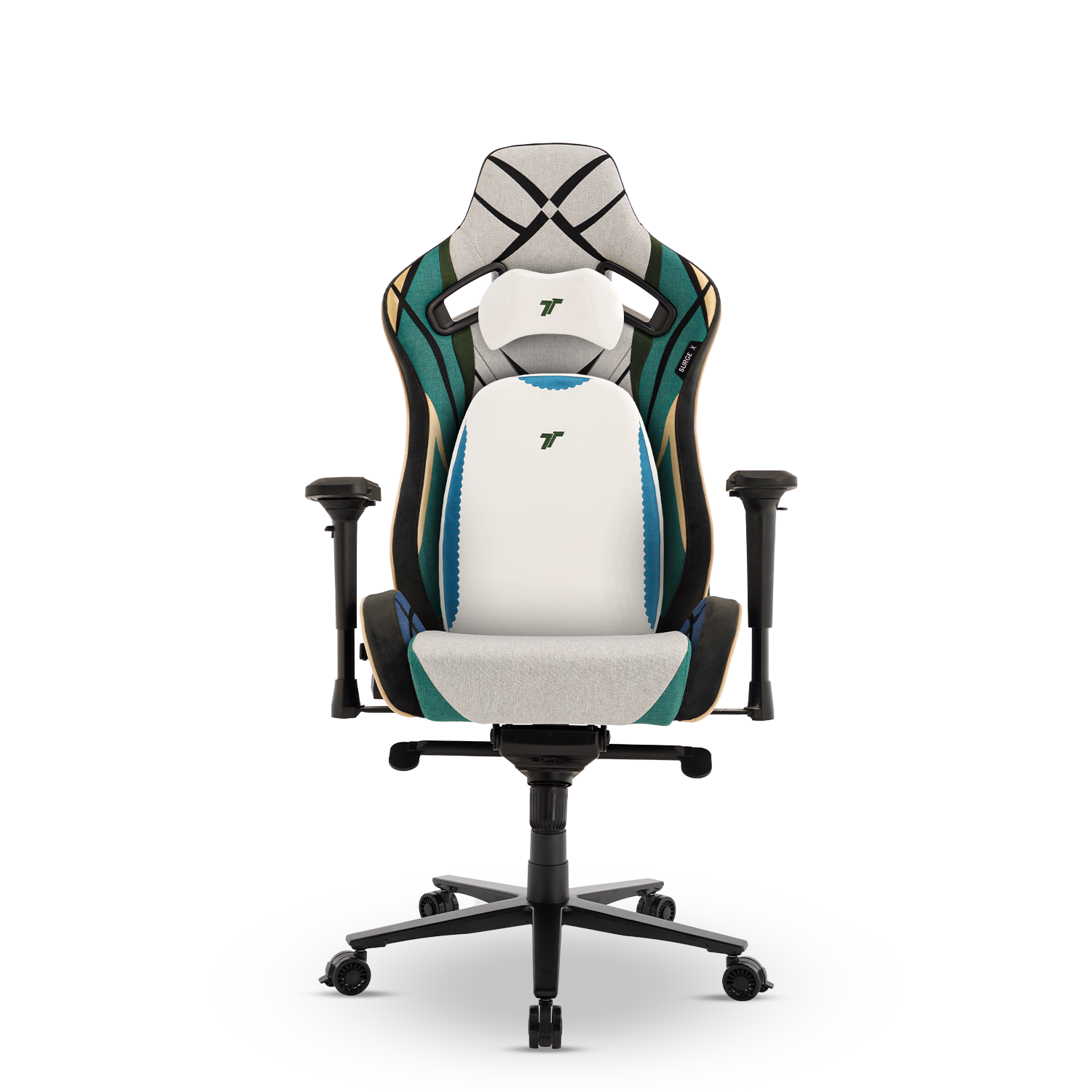 360° view of TTRacing Surge X Air Threads Fabric Gaming Chair - Tsunade Edition - angle 1