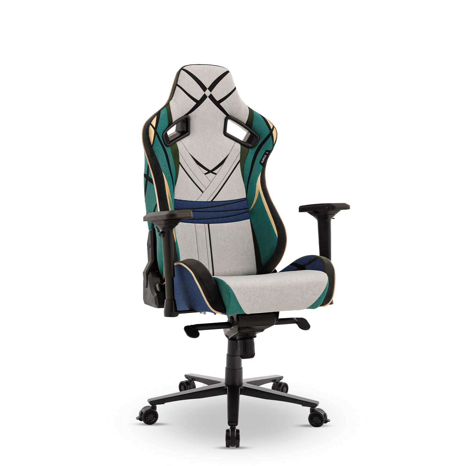360° view of TTRacing Surge X Air Threads Fabric Gaming Chair - Tsunade Edition - angle 11