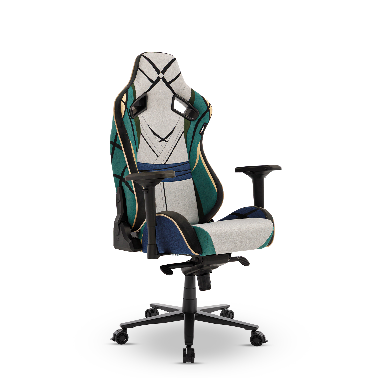 360° view of TTRacing Surge X Air Threads Fabric Gaming Chair - Tsunade Edition - angle 12
