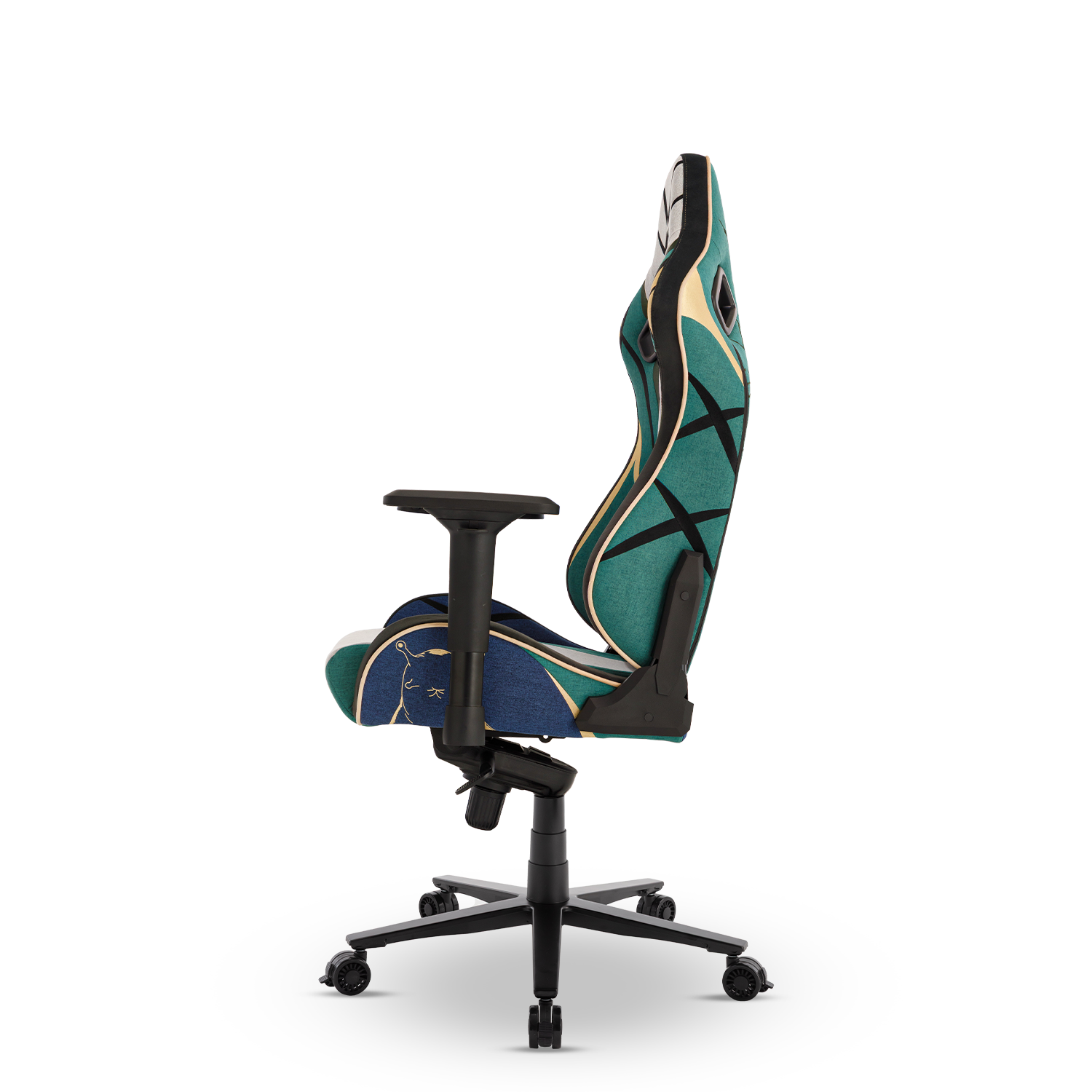 360° view of TTRacing Surge X Air Threads Fabric Gaming Chair - Tsunade Edition - angle 17