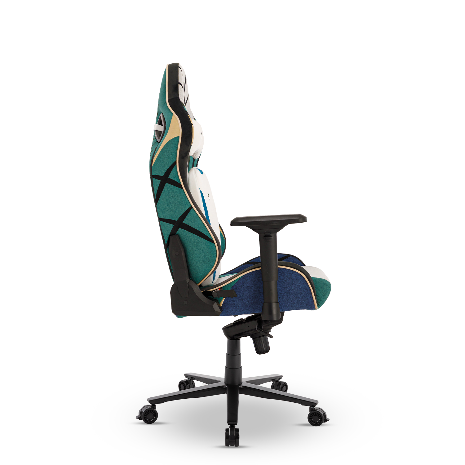 360° view of TTRacing Surge X Air Threads Fabric Gaming Chair - Tsunade Edition - angle 4