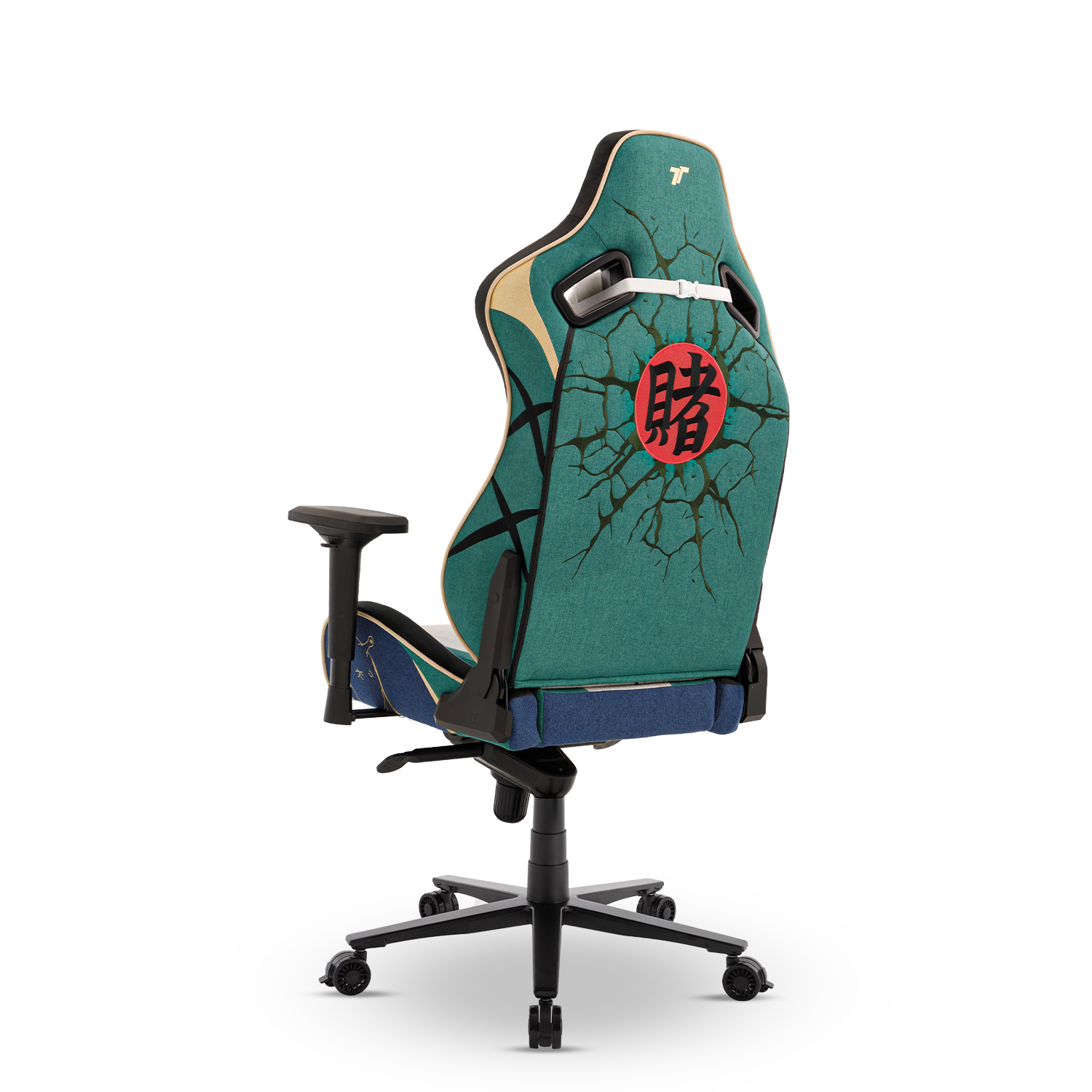 360° view of TTRacing Surge X Air Threads Fabric Gaming Chair - Tsunade Edition - angle 7
