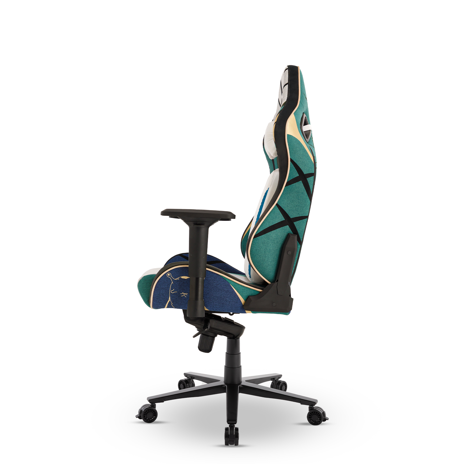 360° view of TTRacing Surge X Air Threads Fabric Gaming Chair - Tsunade Edition - angle 8